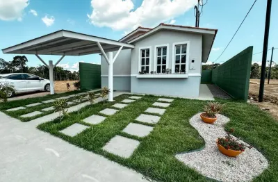 Residencial mirante tarumã - casa de 71m² com 3 quartos e 2 vagas de garagem na ponta negra
