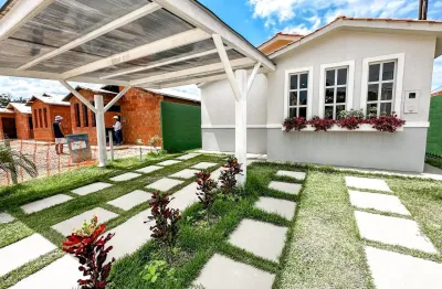 Residencial mirante tarumã - casa de 71m² com 3 quartos e 2 vagas de garagem na ponta negra