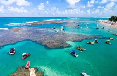 Beira mar de muro alto- polinésia villa e resort -apartamentos 3 quartos com  1 vaga ou 2  vagas