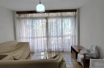 Apartamento 3 quartos em cadeias 1 suíte 150m² com varanda na sala e no quarto