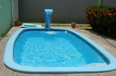 Casa em tamandaré/carneiros c/4 quartos, sendo 1 suíte, com piscina e churrasqueira por temporada