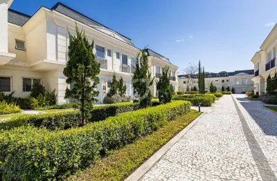 Casa em condomínio fechado com 3 quartos à venda na rua professor dario garcia, 500, vista alegre, curitiba, 235 m2 por r$ 2.500.000