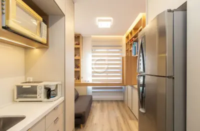 Kitnet / stúdio à venda na alameda princesa izabel, 1240, bigorrilho, curitiba, 24 m2 por r$ 375.000