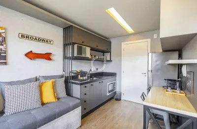Apartamento com 1 quarto para alugar na rua brigadeiro franco, 552, bigorrilho, curitiba, 26 m2 por r$ 2.100
