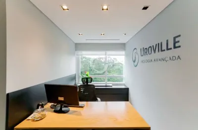 Sala comercial à venda na rua doutor brasílio vicente de castro, 111, ecoville, curitiba, 123 m2 por r$ 1.849.000