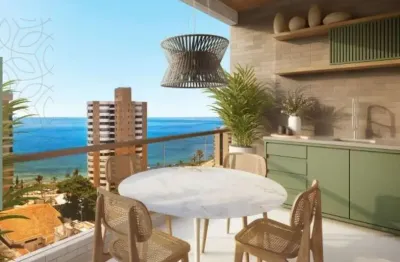 Leaft morro ipiranda, 2 quartos, suite e varanda gourmet com 69m² a 500m de uma das praias mais bela do brasil!