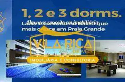 Apartamento com 1 dorm, guilhermina, praia grande - r$ 650 mil, cod: 355300