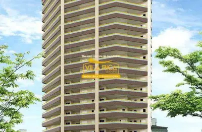 Apartamento com 2 dorms, ocian, praia grande - r$ 405 mil, cod: 376144