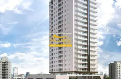 Apartamento com 3 dorms, guilhermina, praia grande - r$ 963 mil, cod: 377114