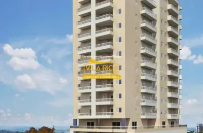 Apartamento com 2 dorms, tupi, praia grande - r$ 481 mil, cod: 377169