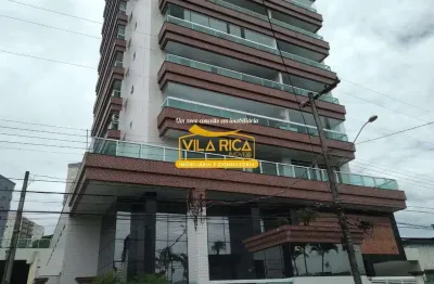 Apartamento com 2 dorms, caiçara, praia grande - r$ 440 mil, cod: 377307