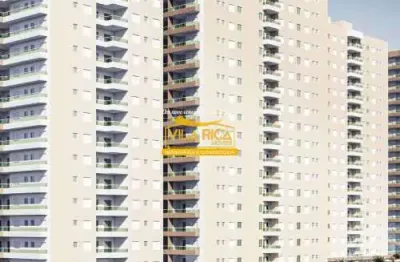 Apartamento com 2 dorms, canto do forte, praia grande - r$ 439 mil, cod: 377514