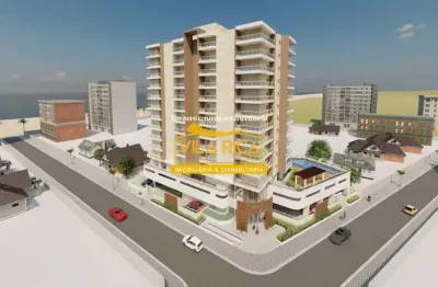 Apartamento com 1 dorm, caiçara, praia grande - r$ 361 mil, cod: 377607