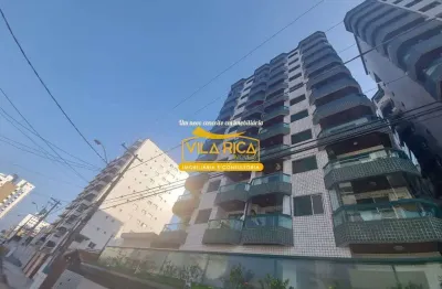 Apartamento com 4 dorms, guilhermina, praia grande - r$ 1.1 mi, cod: 377624