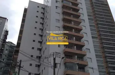 Apartamento com 2 dorms, guilhermina, praia grande - r$ 385 mil, cod: 377986