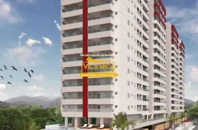 Apartamento com 2 dorms, caiçara, praia grande - r$ 453 mil, cod: 378416