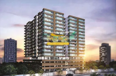 Apartamento com 3 dorms, caiçara, praia grande - r$ 495 mil, cod: 378511