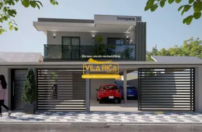 Casa de condomínio com 2 dorms, aviação, praia grande - r$ 300 mil, cod: 379048