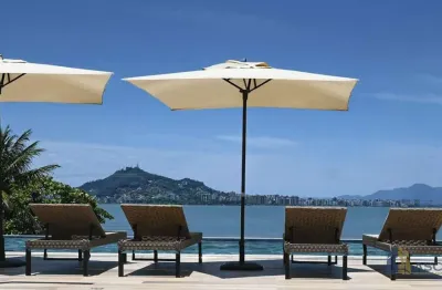 Apartamento com 3 quartos à venda na rodovia haroldo soares glavan, --, cacupé, florianópolis, 128 m2 por r$ 2.077.500