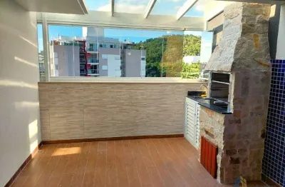 Cobertura com 2 quartos à venda na rua das piraúnas, --, jurerê, florianópolis, 63 m2 por r$ 1.200.000
