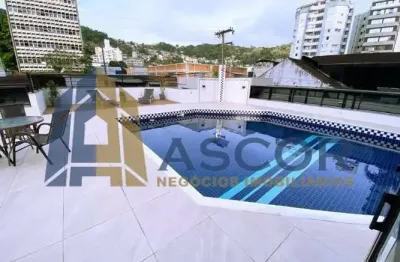 Apartamento com 3 quartos à venda na rua desembargador urbano salles, --, centro, florianópolis, 156 m2 por r$ 1.390.000