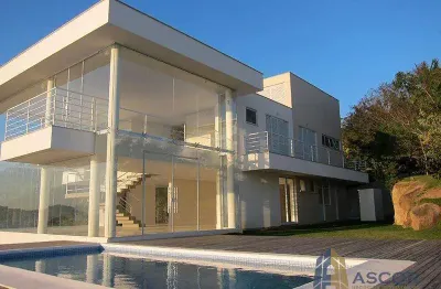 Casa em condomínio fechado com 3 quartos à venda na rodovia haroldo soares glavan, --, cacupé, florianópolis, 500 m2 por r$ 6.500.000