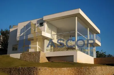 Casa em condomínio fechado com 3 quartos para alugar na rodovia haroldo soares glavan, --, cacupé, florianópolis, 500 m2 por r$ 20.000