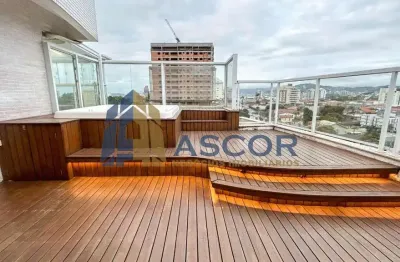 Cobertura com 3 quartos para alugar na rua afonso pena, --, canto, florianópolis, 172 m2 por r$ 7.200