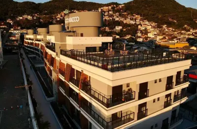 Apartamento com 1 quarto à venda na rodovia virgílio várzea, --, monte verde, florianópolis, 49 m2 por r$ 757.000