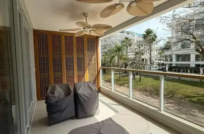 Apartamento com 3 quartos à venda na rua das baleias franca, --, jurerê, florianópolis por r$ 4.900.000