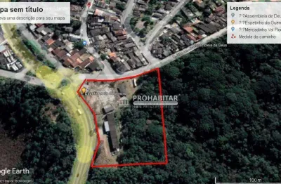 Terreno comercial à venda no Jardim Valflor, Embu-Guaçu 