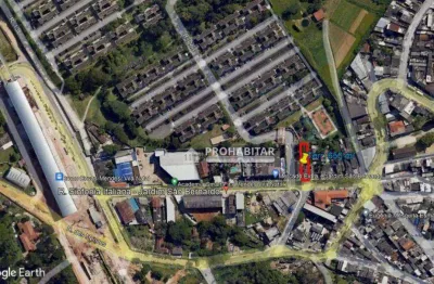 Terreno comercial a venda com 650 m² ao lado da estação cptm mendes/vila natal