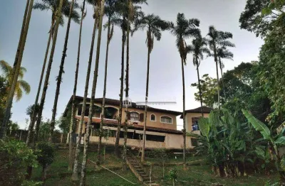 Chácara com 4 dormitórios à venda, 2100 m² por r$ 680.000 - cipó - embu-guaçu/sp