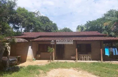 Chácara com 1 dormitório à venda, 2100 m² por r$ 220.000,00 - sítio represa - são paulo/sp