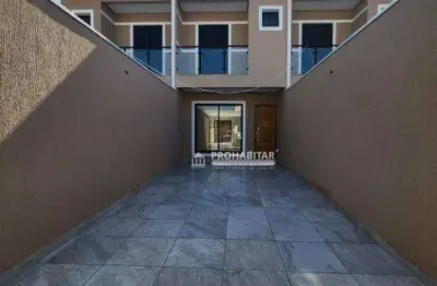 Vendo ótimo sobrado novo com 3 dormitórios sendo 1 suíte, lavabo, quintal com churrasqueira,