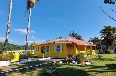 Chácara com 3 dormitórios à venda, 4800 m² - filipinho - embu-guaçu/sp