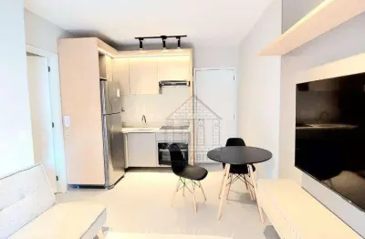Apartamento com 1 quarto para alugar na Rua Vieira de Morais, --, Brooklin, São Paulo