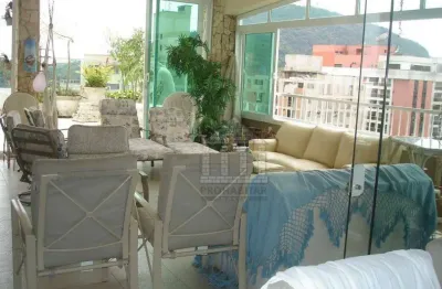Cobertura com 5 quartos à venda no centro - guarujá/sp