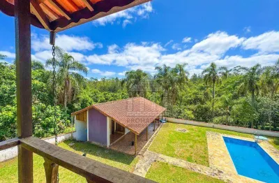 Sobrado com 5 quartos à venda na lagoa grande no embu-guaçu/sp