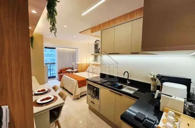 Studio com 1 quarto à venda ou aluguel no brooklin paulista