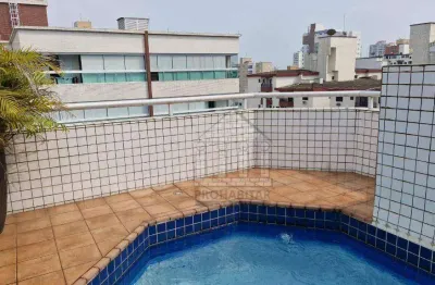 Cobertura com 3 quartos para venda ou aluguel em canto do forte - praia grande/sp