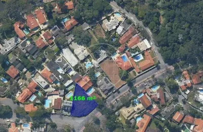 Terreno à venda no Bolão de Interlagos, 1166 m² por R$ 1.400.000 - Interlagos - São Paulo/SP