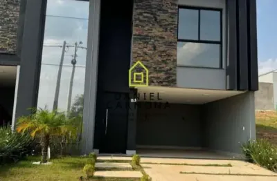 Belíssimo sobrado 03 suítes- park gran reserve - indaiatuba/sp