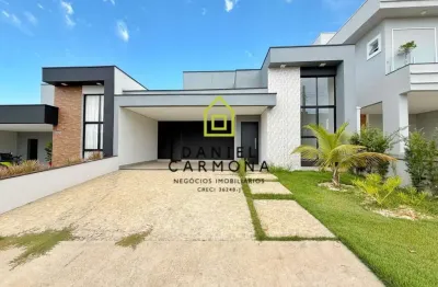 Linda casa térrea 03 suítes - jardim piemonte - indaiatuba/sp