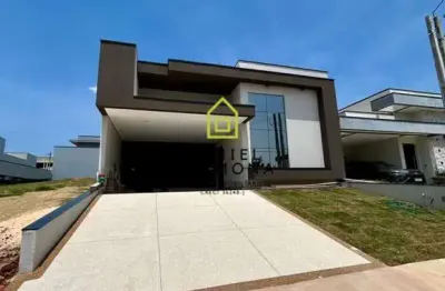 Linda casa térrea 03 suítes - jardins di roma - indaiatuba/sp