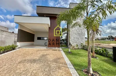 Belíssima Casa Térrea 03 Suítes - Jardim Vista  Real - Indaiatuba/SP