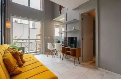 Loft com 1 quarto para alugar na rua manuel da nóbrega, 646, paraíso, são paulo por r$ 5.000
