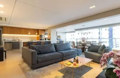 Apartamento com 4 quartos à venda na rua doutor josé áureo bustamante, 301, santo amaro, são paulo por r$ 3.950.000