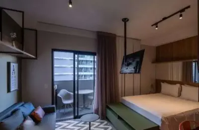 Apartamento com 1 quarto para alugar na rua capote valente, 80, pinheiros, são paulo por r$ 4.450