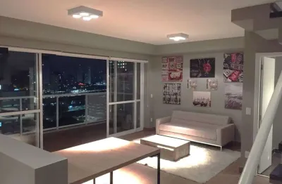 Apartamento Duplex 84m² com 1 dormitório, 1 Vaga, à Venda por R$ 1.780.000,00 ou Aluguel por R$ 7.500,00 - Brooklin - São Paulo/SP